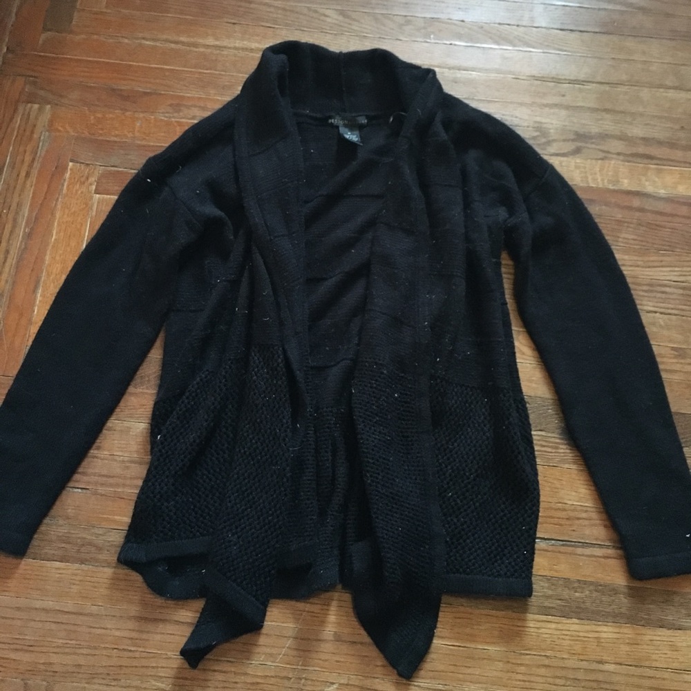 Black Cardigan Size Medium